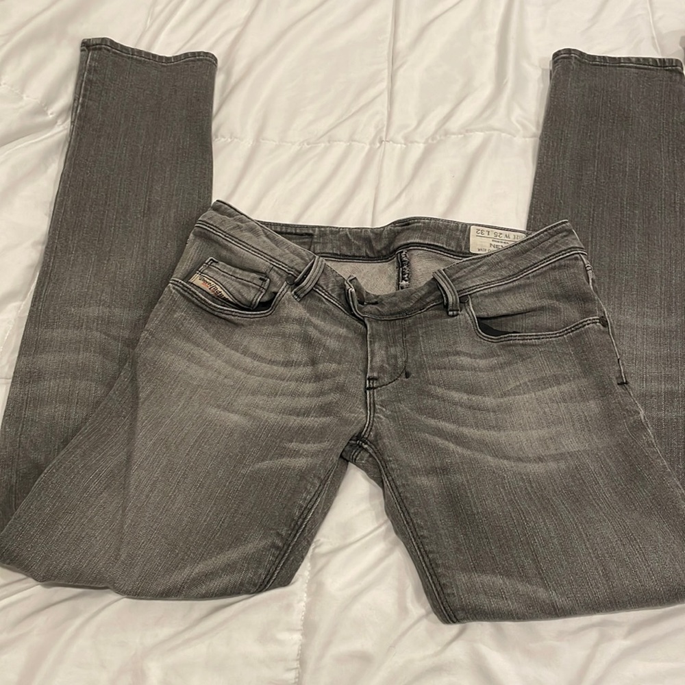 Gray Diesel jeans size waist 25 and length 32